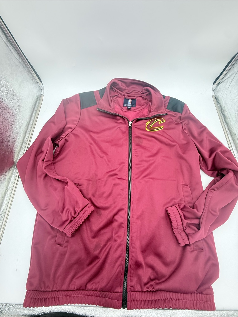 Cleveland Cavaliers Jacket Mens Large Full Zip NBA Basketball GIII by Carl Banks